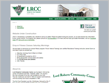 Tablet Screenshot of lordrobertscc.ca